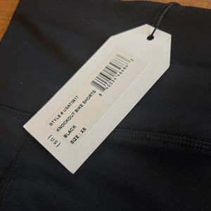 NWT Universal Standard XS Knockout bike shorts